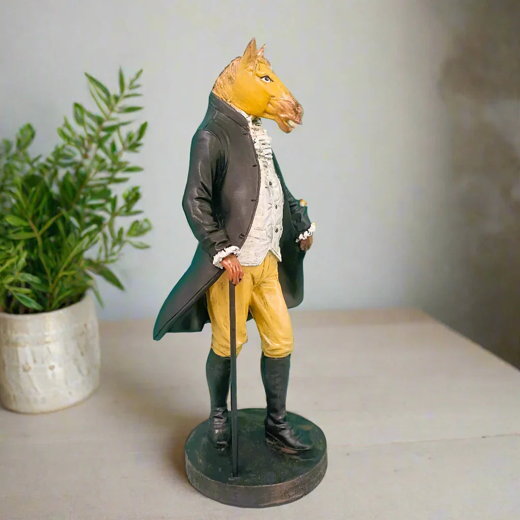 Quirky Dressed Animal Statue Style 9